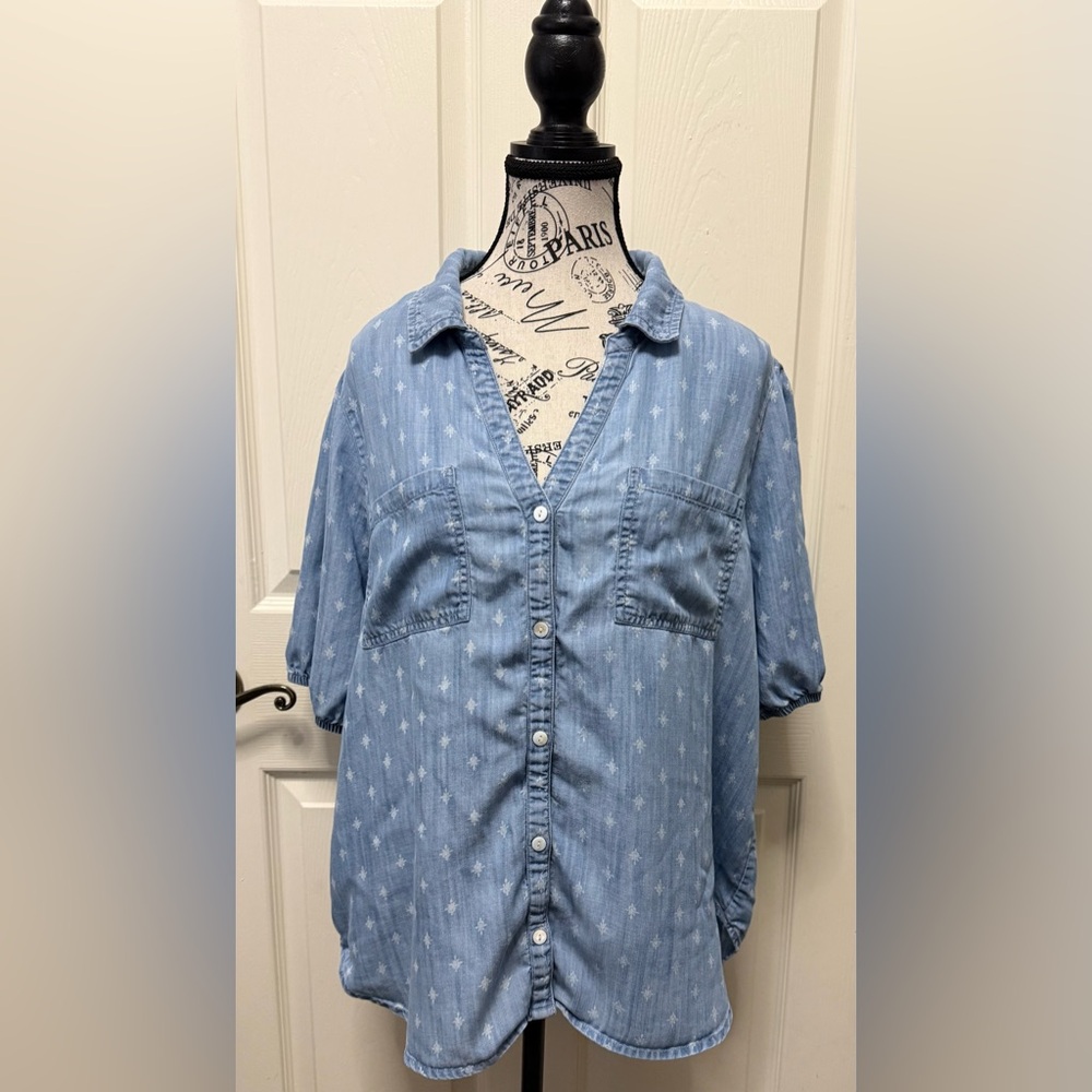 Nurture by Westbound Denim Blue Shirt